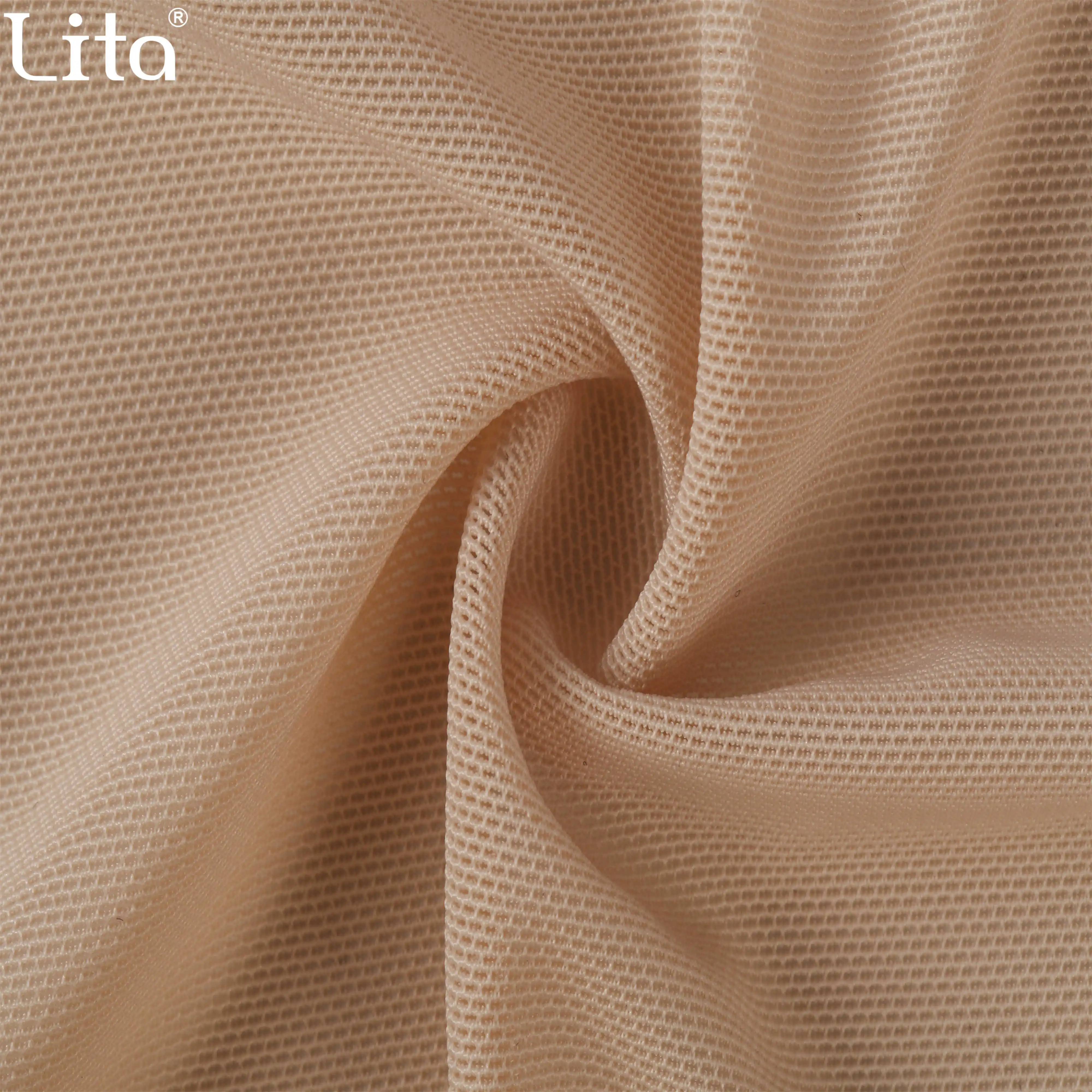 70D нейлон 140Dspandex 88% нейлон 12% спандекс rech power сетчатая ткань для одежды