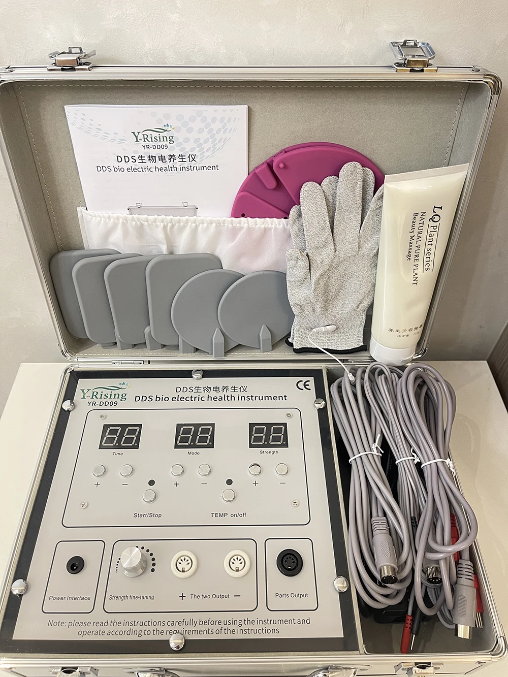 Full Body bio electric massage Yin Yang balance regulation release toxins DDS Bioenergetic Massager