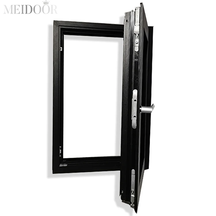 Frame Double&triple Tempered Glass Tilt and Turn Aluminium Windows Soundproof Aluminum Alloy Casement Window for Home Modern