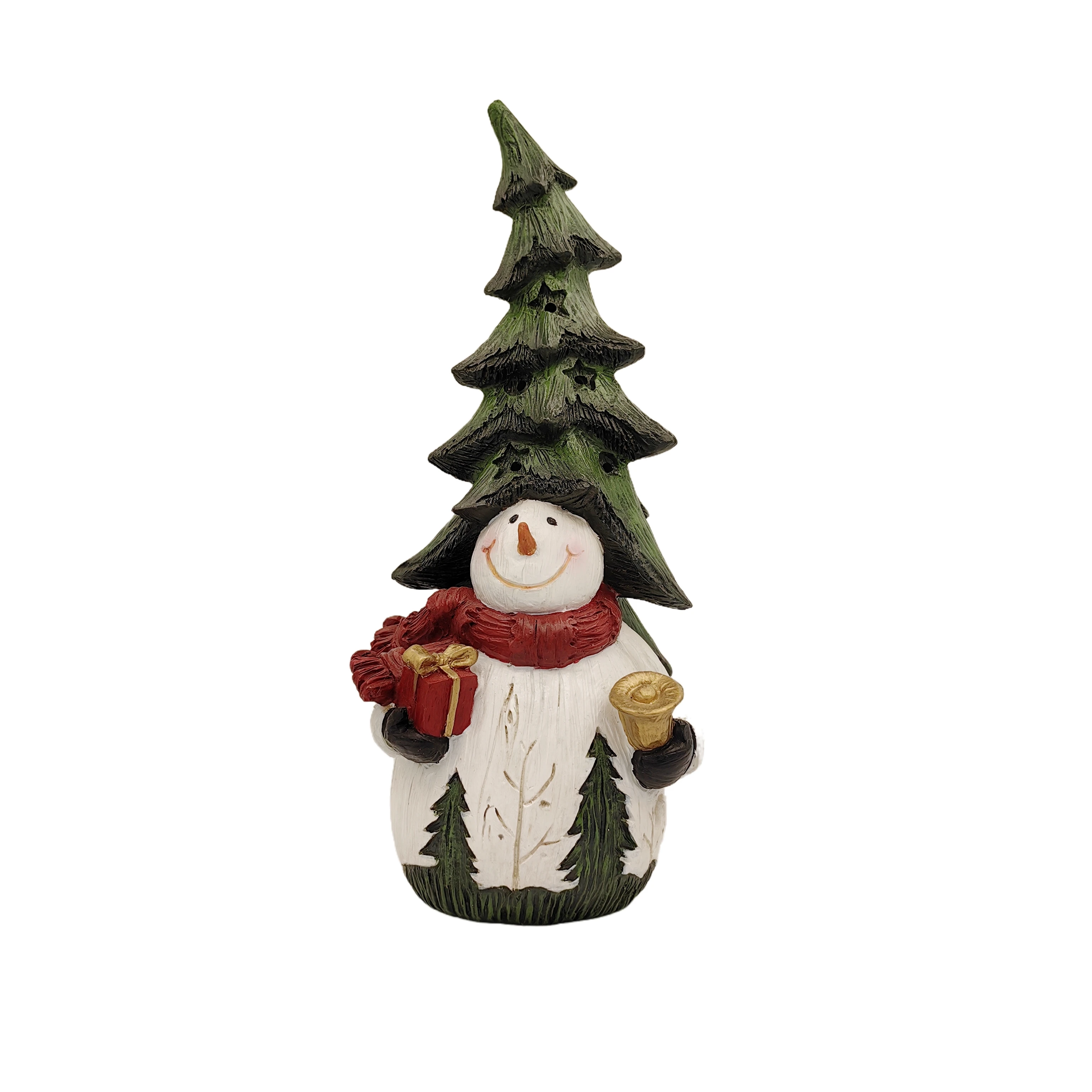 Handmade Crafts Christmas Holiday Statue resin material support customized
