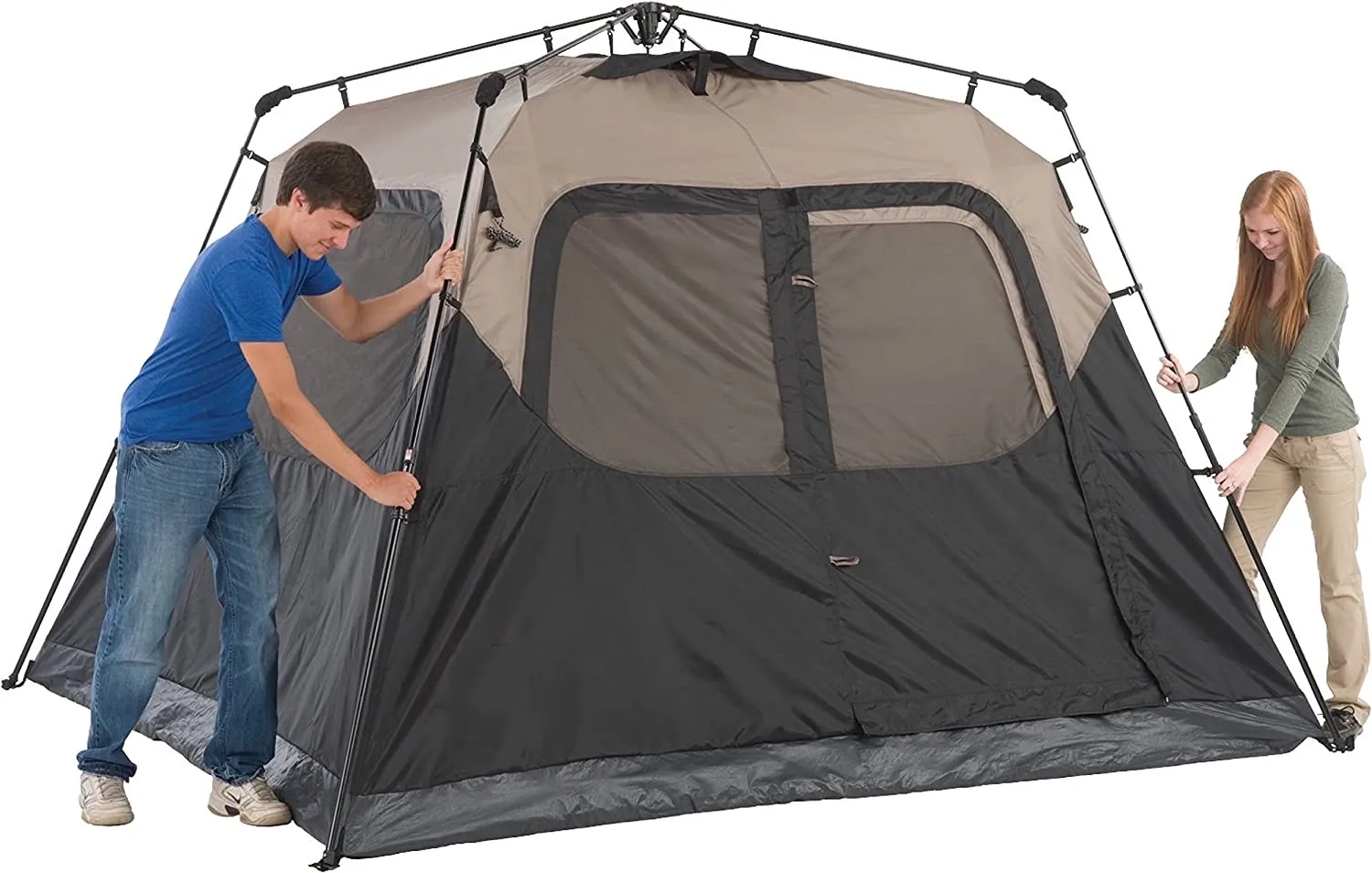 High Quality Camping Tent 4 Person Portable Foldable Automatic Pop Up Tent Outdoor Automatic Tents
