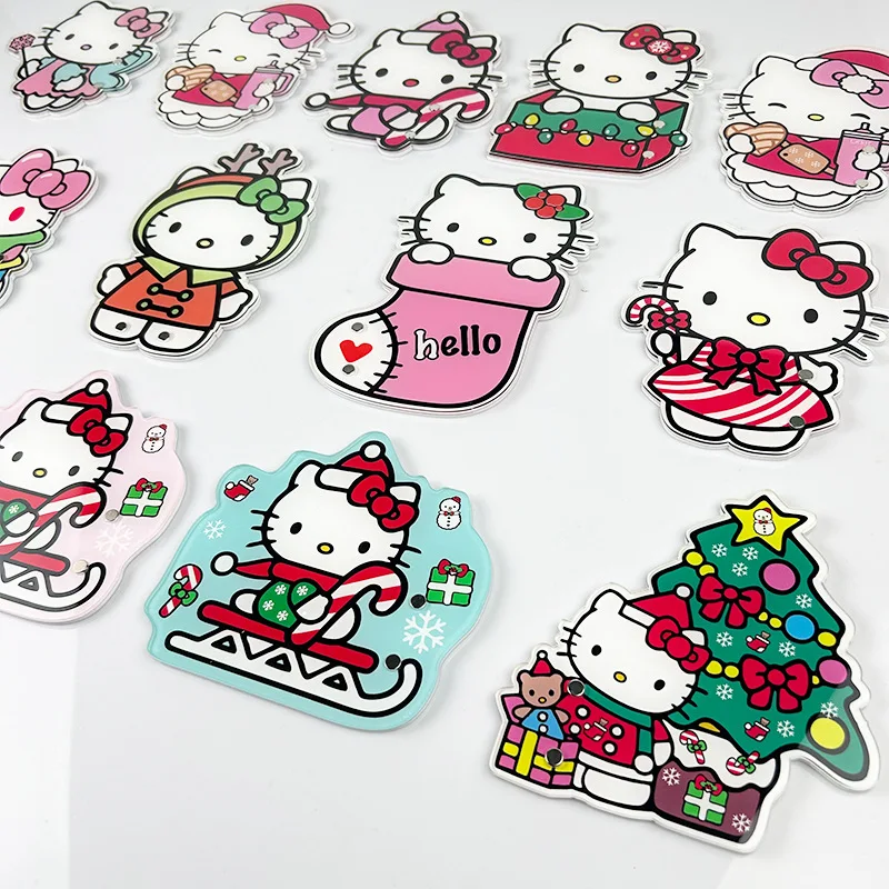 Hello Kitty Acrylic Eyelash Extension Pallet Organizer Tray Adhesive Glue Holder Magnet Lash Tile Storage