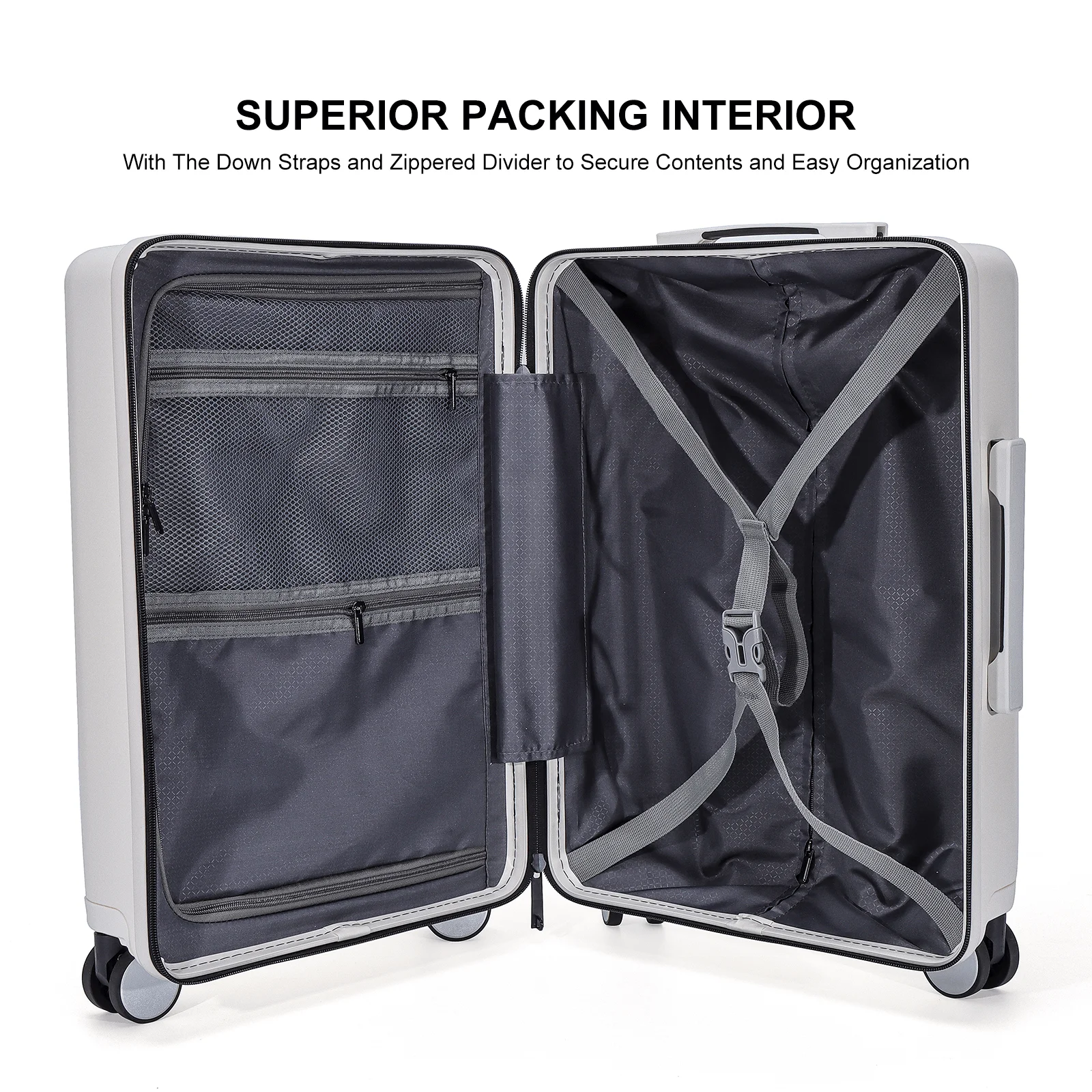 New Designer Koffer Hard Shell ABS PC Trolley Hand Suitcase Luggage Travel Bags