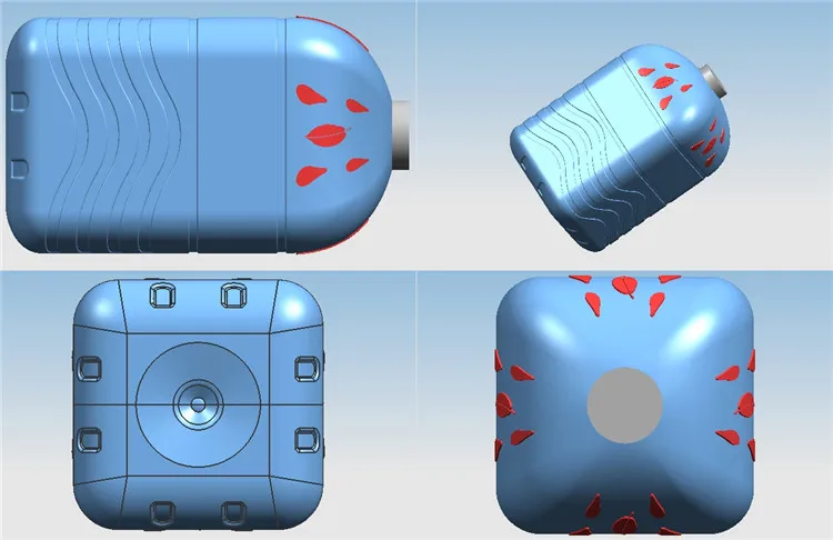 
High Quality Durable Large Moulding Pet Bottle Mould Blow Mold 