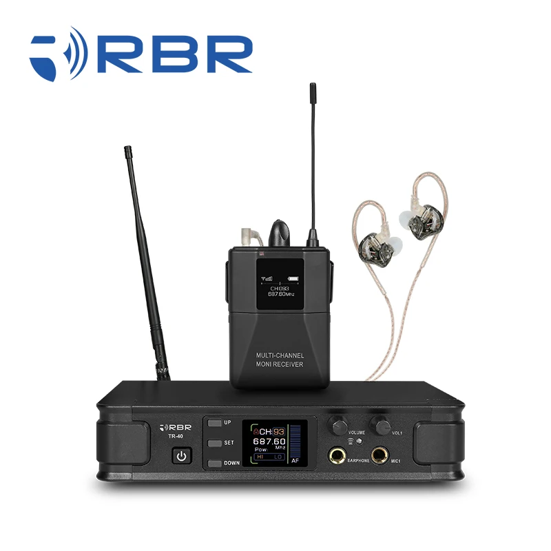 New design  TR40 wireless IEM system for singers