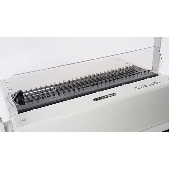 RTS WM600A 330mm Binding Wire Manual F4 27(2:1) or 40(3:1) Double Wire Perfect Binding Machine Holes Binding Machine