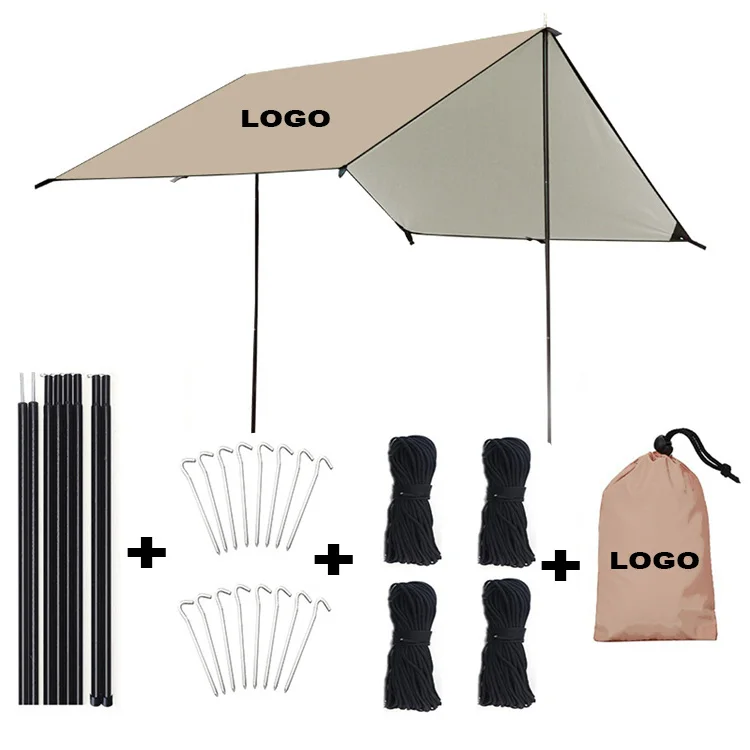 Hot sale outdoor custom color portable lightweight high quality  sunshade park beach camping canopy tent