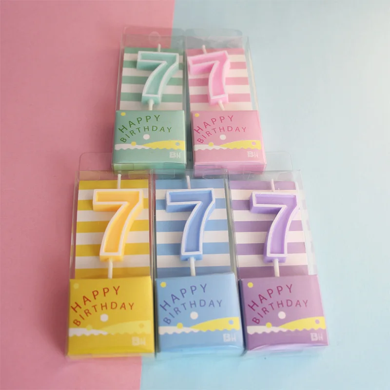 Cheep Wholesale Price 3D Silicone Candle Mold Birthday Candle Festival Party Decoration