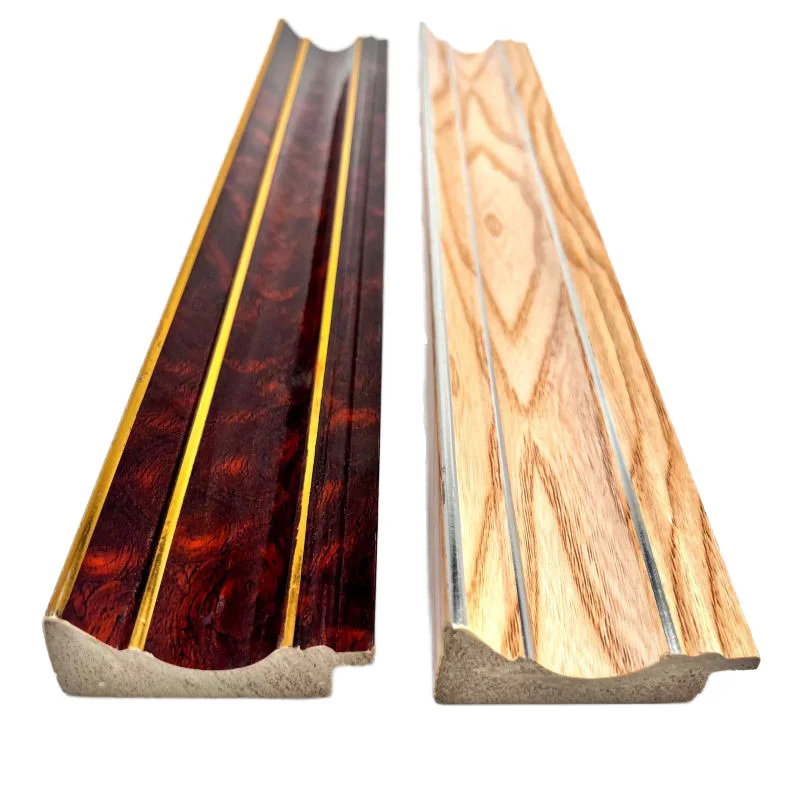 New style decorative wood antique picture frame moulding