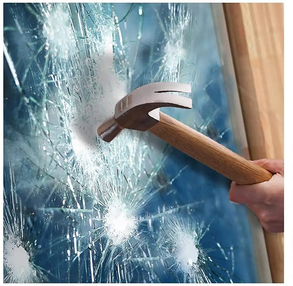 Прозрачная самоклеящаяся защитная пленка для стекла автомобиля Eagle 2 Mil 4 8Mil 12Mil 1 52x30