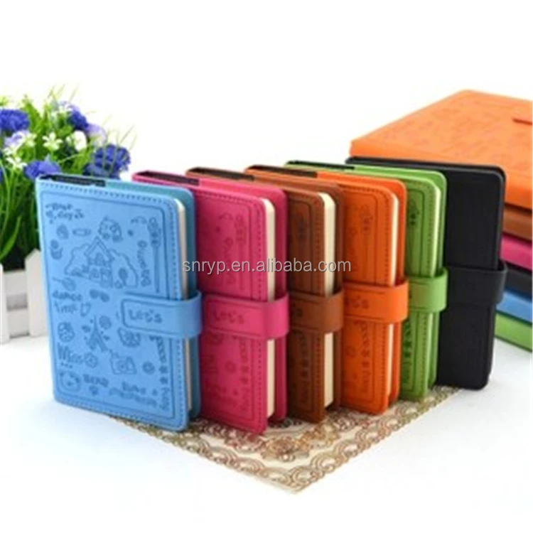 
factory price wholesale pu A5 notebook, customzed leather Hardcover notebook with Embossed logo 