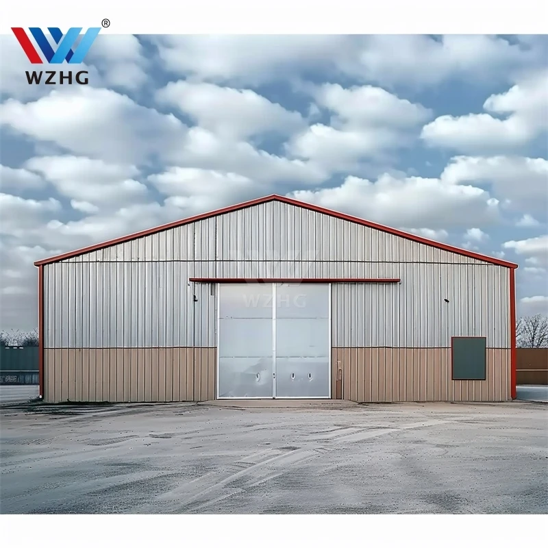 Good Product Quality Warehouse Prefab Steel Structure warehouse with skylight panels bolted connections in steel structures