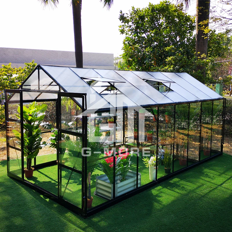 Garden Professional Polycarbonate Green House Greenhouse - 433X250X228cm