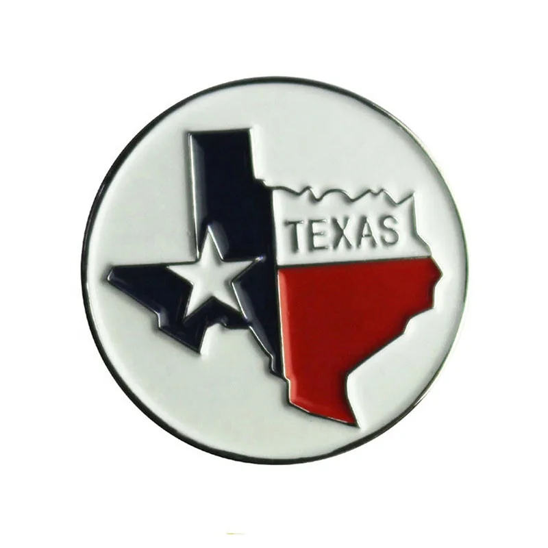 Personalized Golf Gloves Ball Marker Metal Custom Golf Ball Markers Magnetic Golf Ball Marker