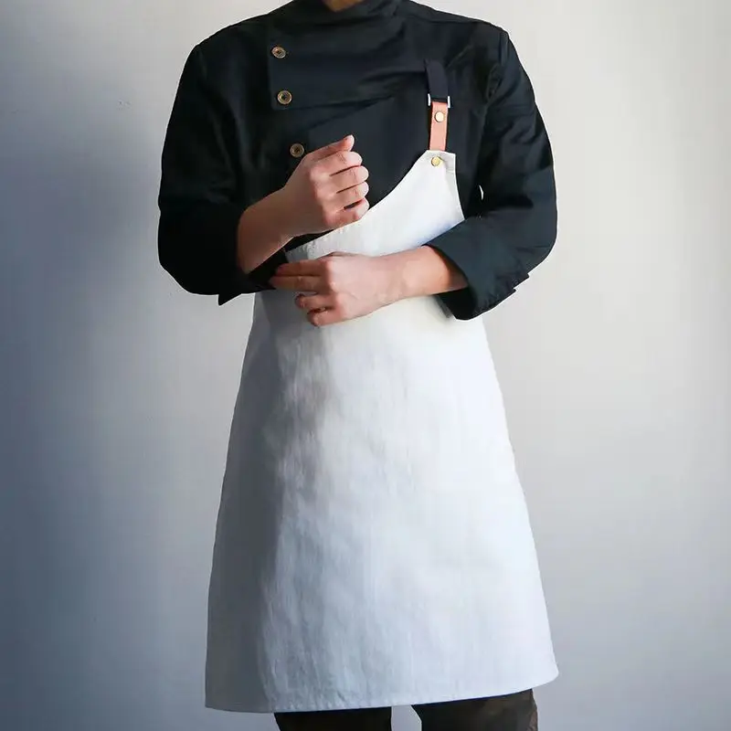 High Quality Custom Black White  Hotel Chef Uniform