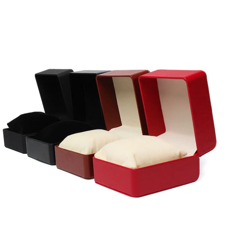 Dual Wooden Auto Watch Winder Box Plastic single watch storage packing box