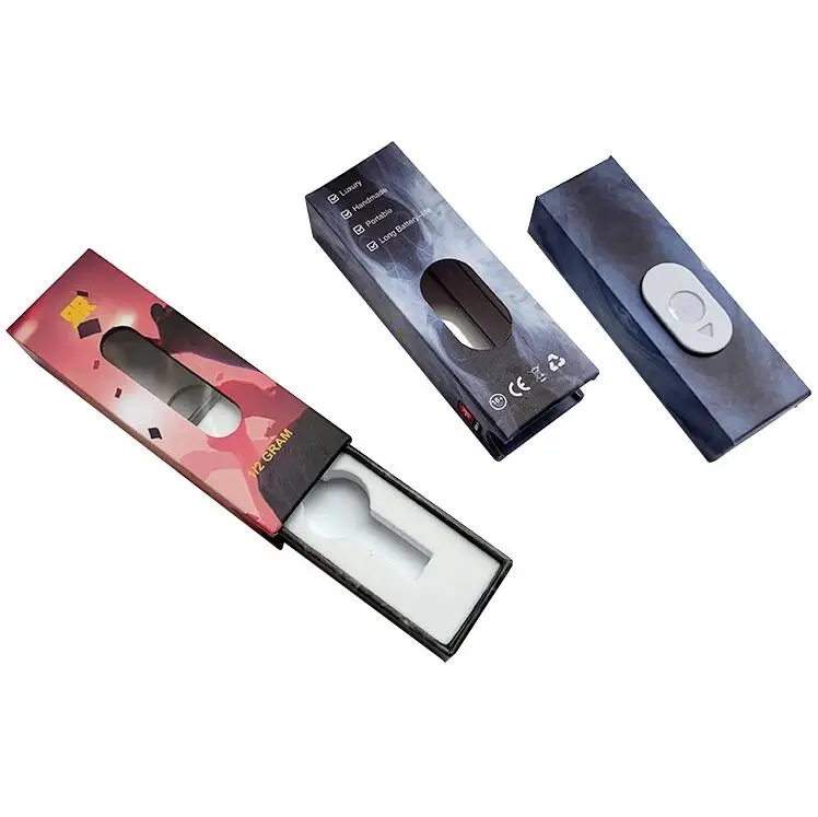 Free sample custom childproof vape cartridge packaging plastic tube box for 510 CBD battery syringe