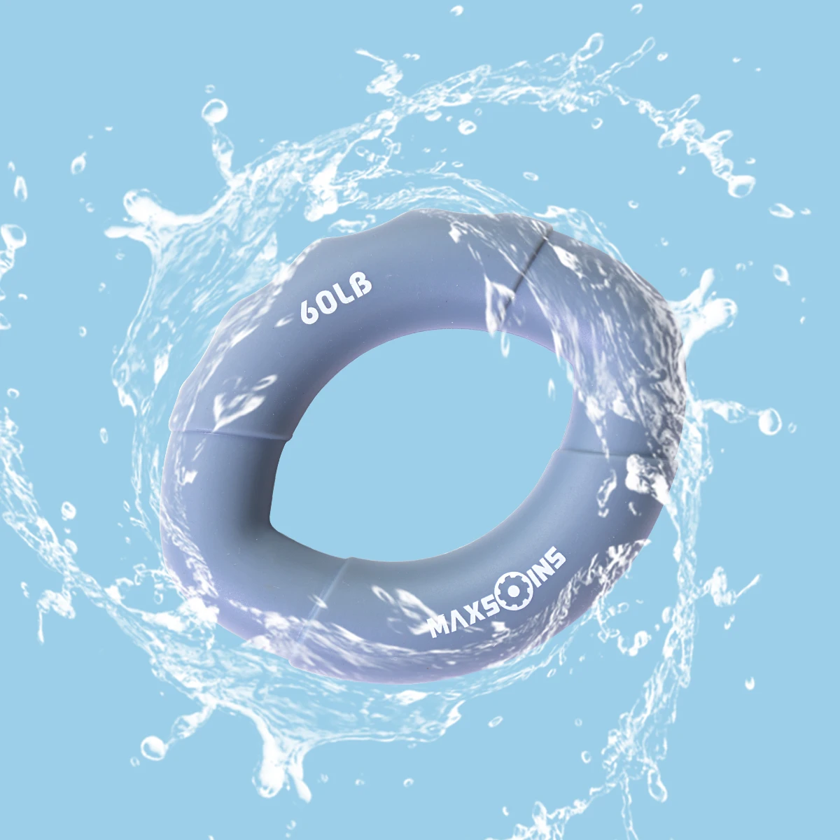 
Silicone hand grip forearm hand carpal expander muscle power training finger exerciser 