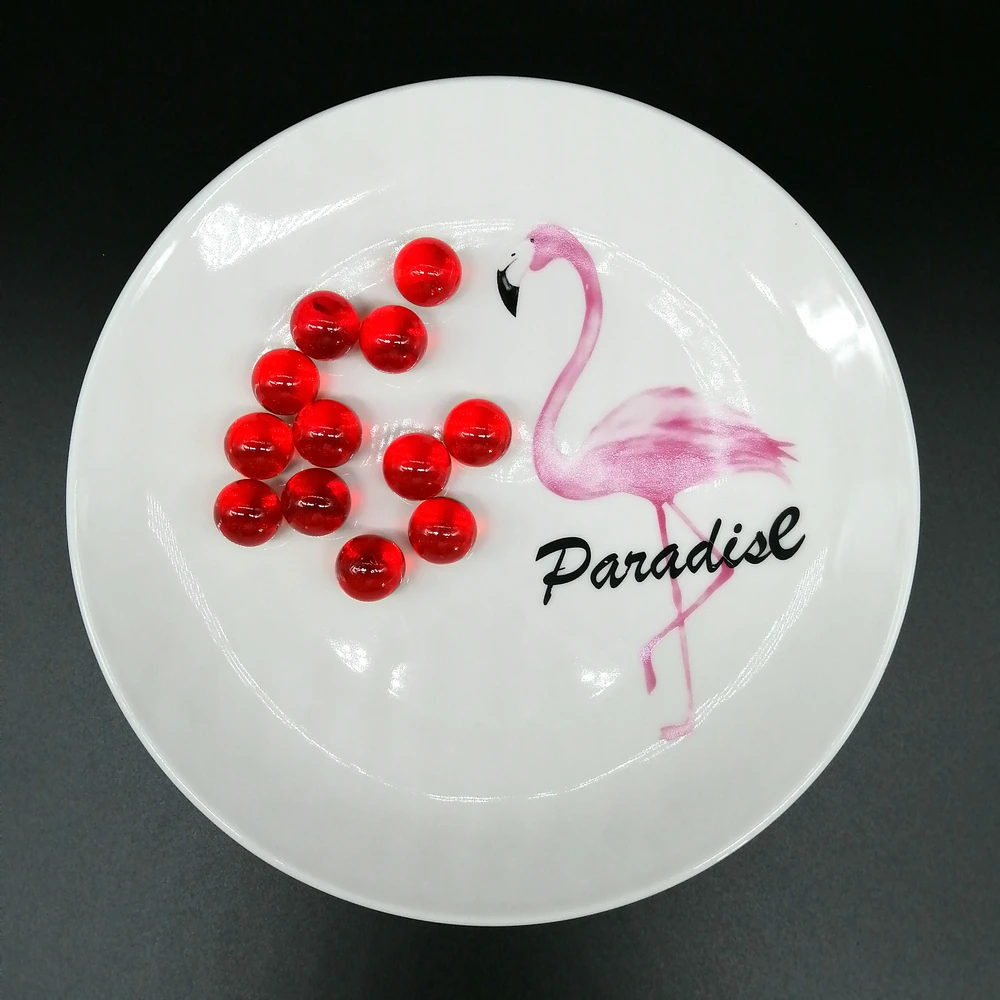 big discount round glass ball for toy wholesale glass bead for decorating firepit