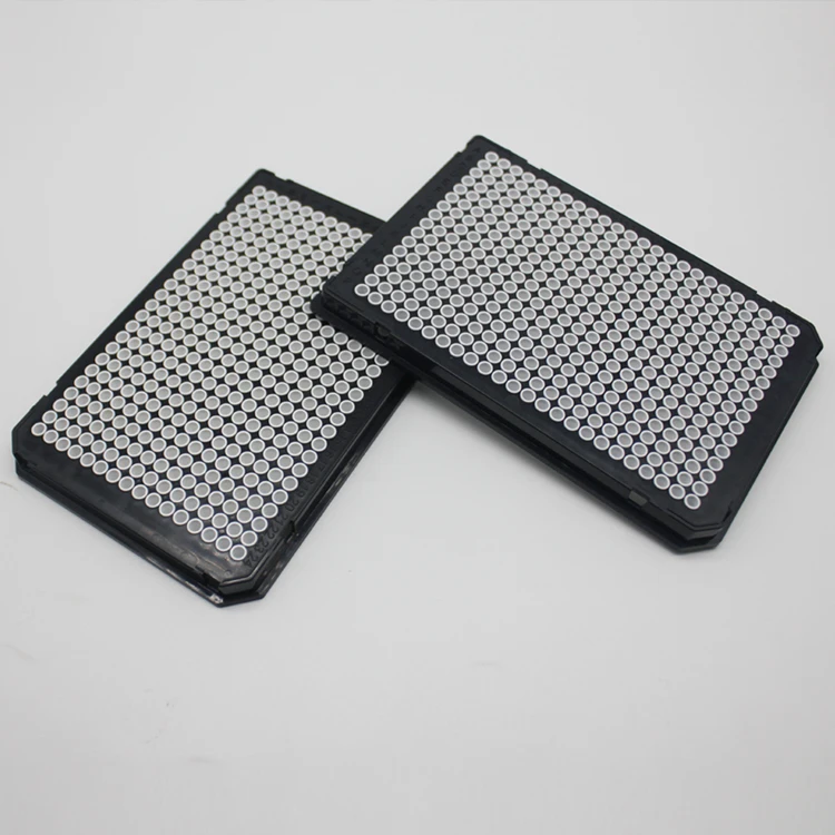 ISO/CE Certified  96 well 384 well 02ml 40ul pcr plate reaction plate black for lab use