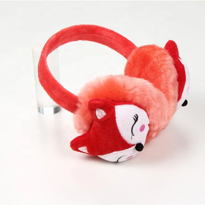 wholesales cute winter fur ear muffs animal  earmuffs