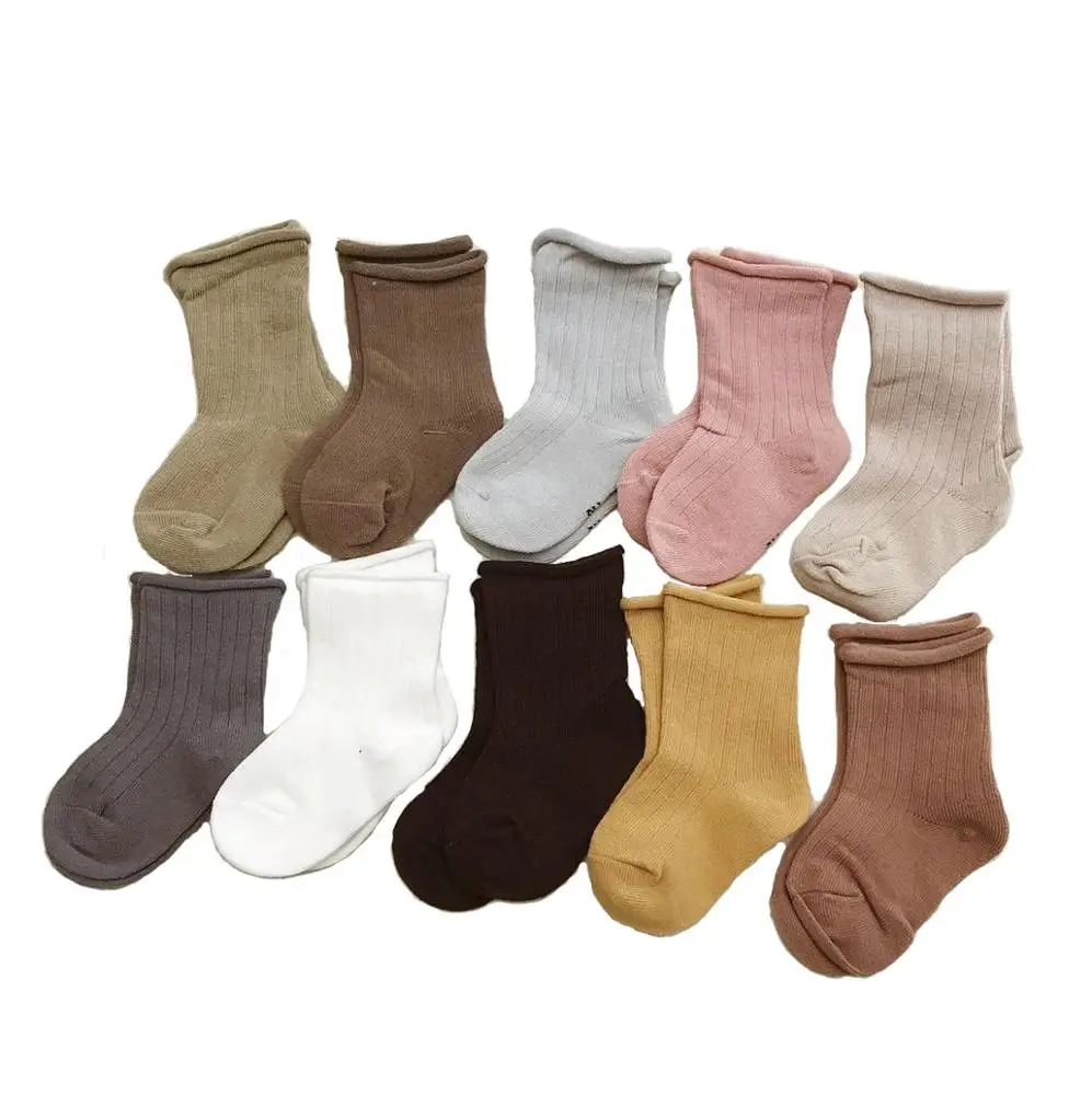 Custom Color Size Soft Hand Feeling Healthy Material Funny infant bamboo baby socks