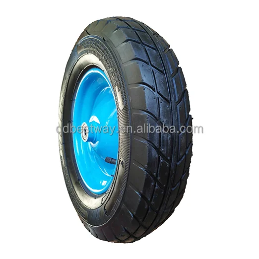 4.00-8 rueda llantas de carretilla de mano brouette schubkarre wheelbarrow tire 8 inch wheel sand wheel for trolley