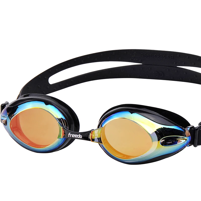 swim goggles Men and women Anti-Fog professional Waterproof silicone arena Pool mirrored optical Adult Swimming glasses