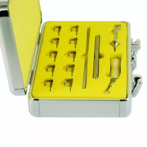 4:1 Reciprocating Interproximal Stripping Kit Contra Angle & 10 Interproximal Strips Kit Dental 4:1 Reduction IPR System