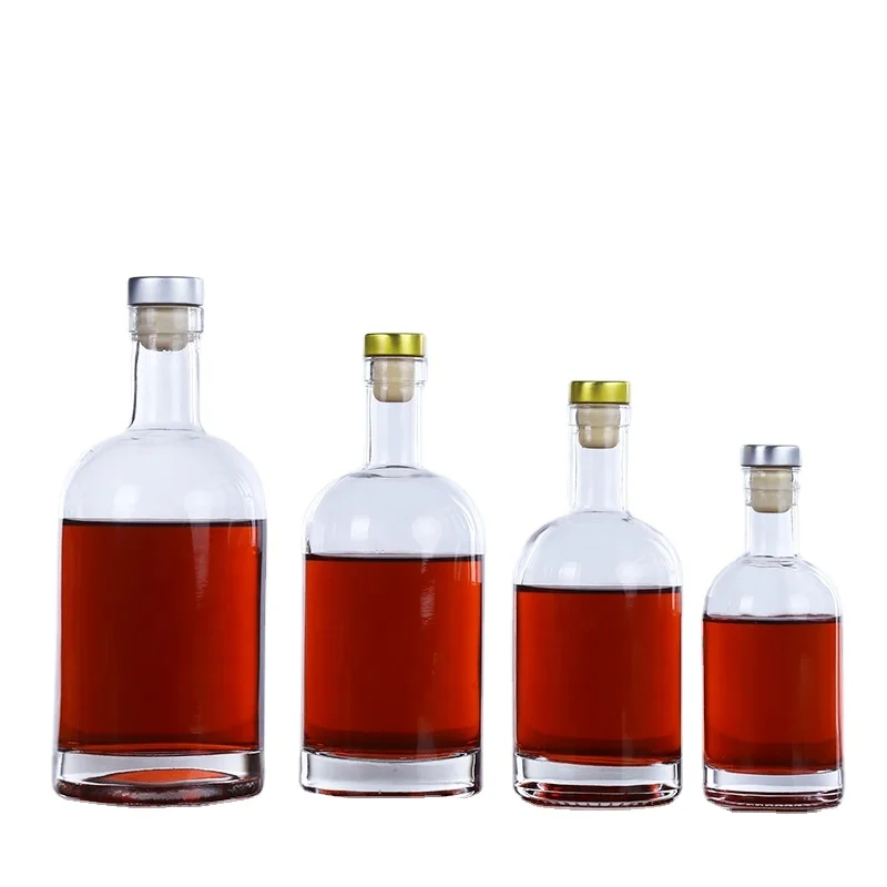 Glass Vodka Bottles Empty Vodka Glass Bottles Liquor Bottles Vodka Absolute 200ml 375ml 500mml 750ml 1000ml