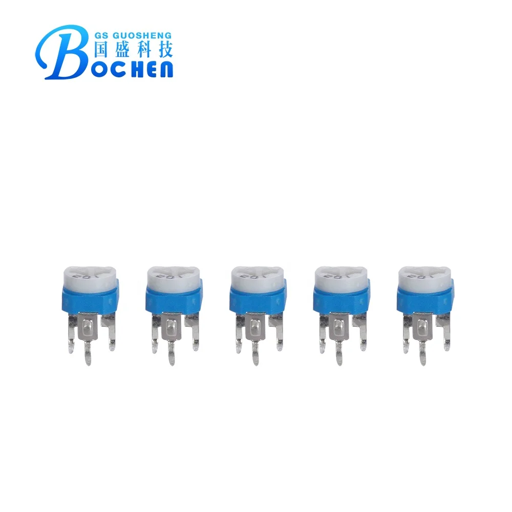 Rheostat DIP5K 50K 500K Adjustable Resistor RM065 carbon mini Potentiometer