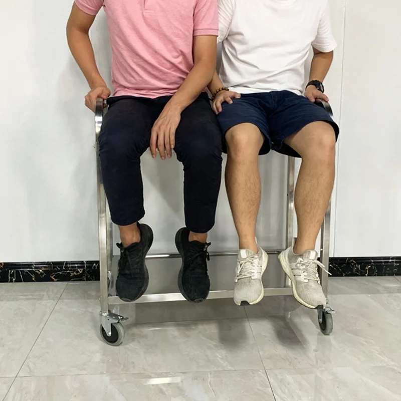 2/3/4 Tiers Shelf Detachable Trolley Hotel/Restaurant Stainless Steel Mobile Delivery Dining/Trolley food service cart