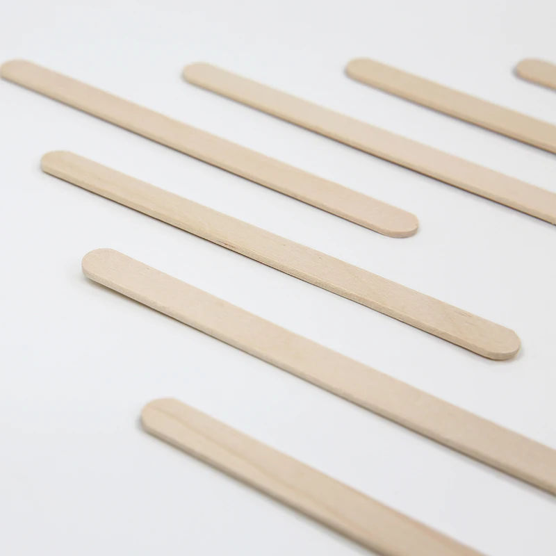 India hot selling 114mm wood ice cream sticks wooden popsicle stick