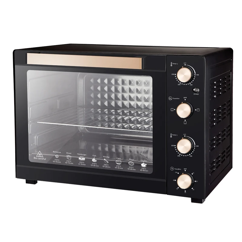 Factory direct multi-function electric oven 55L mini small oven home baking cake