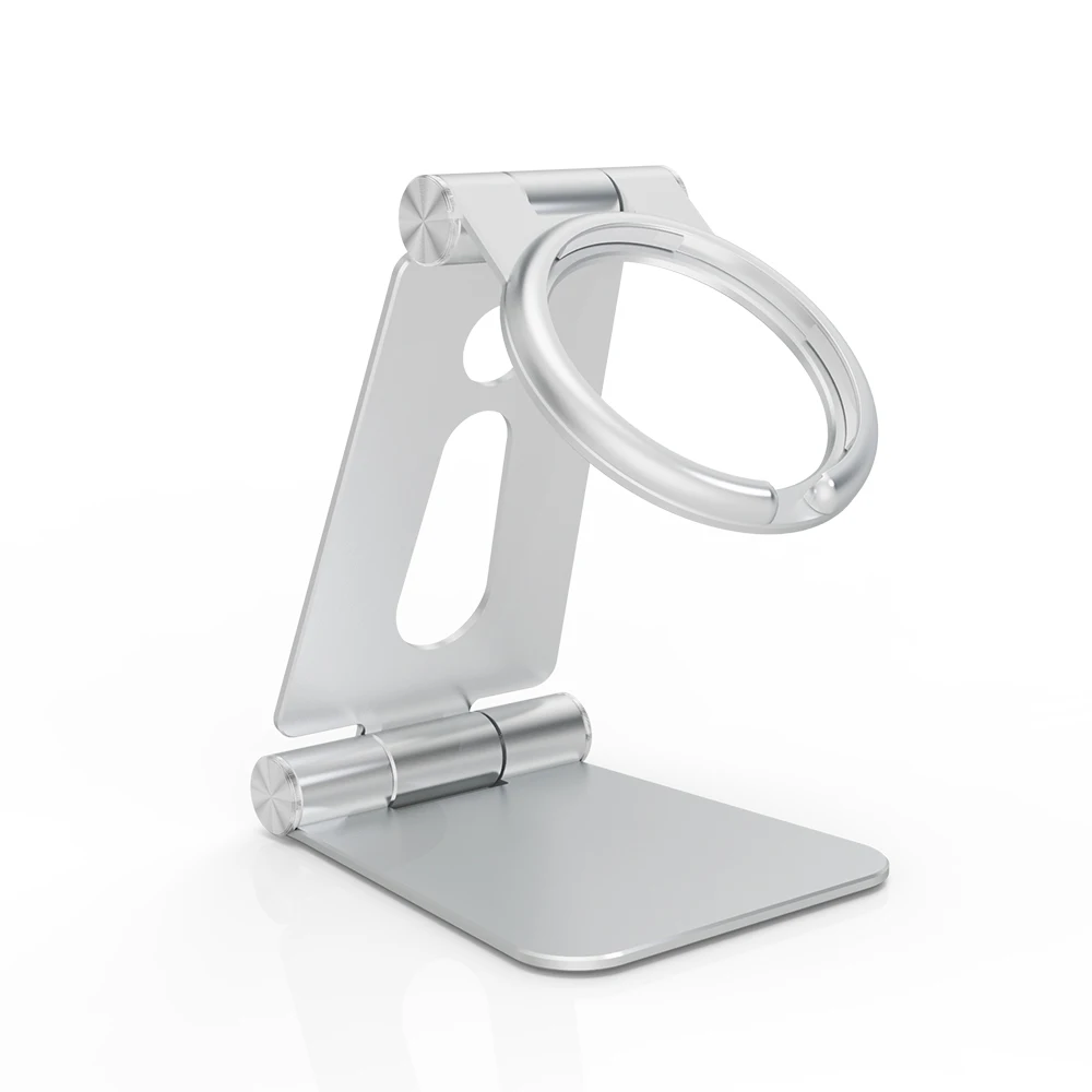 Design for Mag Safe magnetic suction wireless charging stand desktop adjustable portable cell Phone Holder