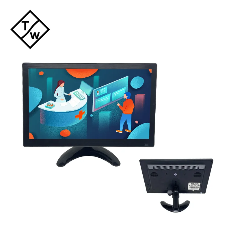 Desktop Wall Mount 1366x768 HD Panel 11 inch 11.6 inch LCD LED Monitor