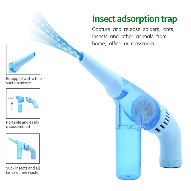 Small Pest Trap No Dead Ends All-round Cleaning ABS Insect Catcher