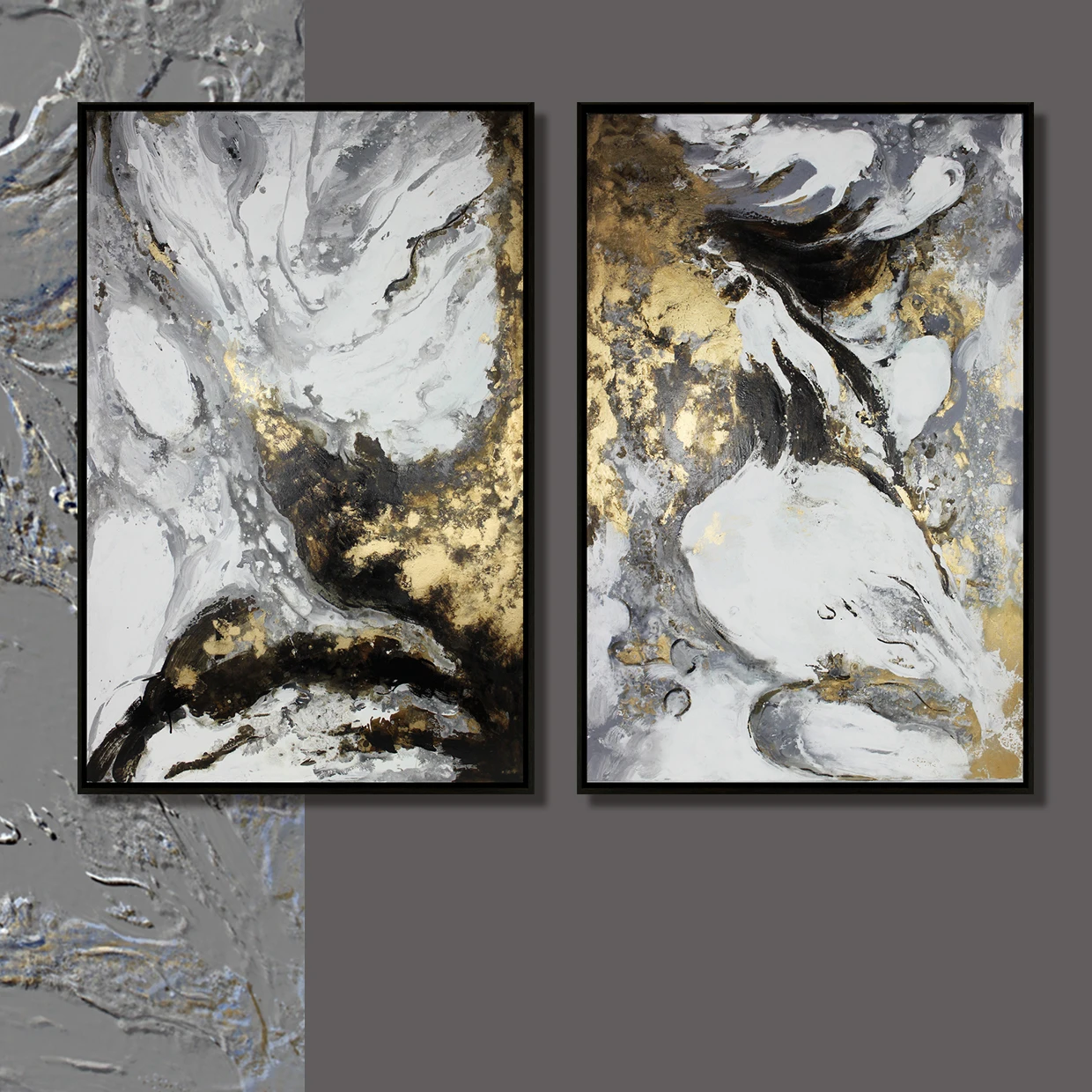 Индивидуальная холщовая картина с рамкой, роспись маслом ручной работы, абстрактное искусство, настенное украшение для отеля, вешалка