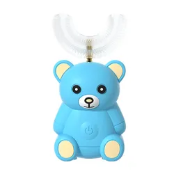 360 Degree Ultrasonic Toothbrush U Shape Electric 360 Sonic Electric Toothbrush, Children Electric Toothbrush U Shape