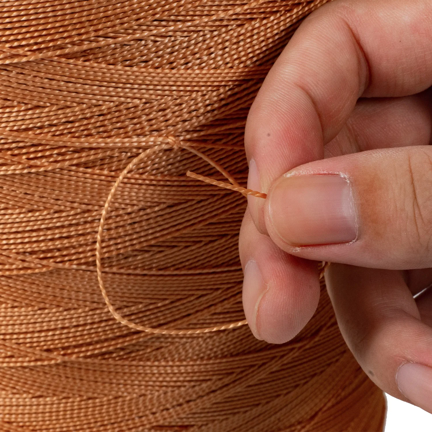 Cheap sewing thread scrubby yarn polyester chemical thread for kite flying