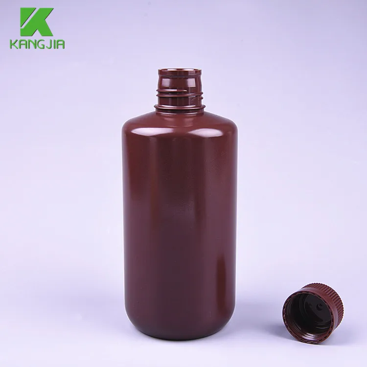 1000ml HDPE Narrow Mouth Plastic Reagent Bottle