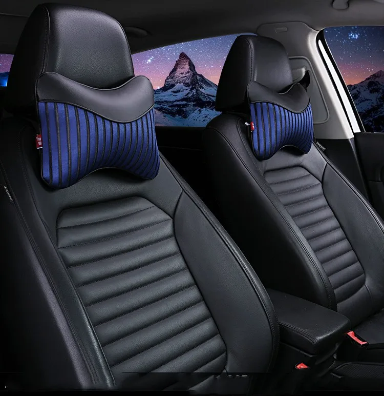 Car Neck Pillows  Car Headrest Cushion Support Seat Universal Backrest Safety Pillow Auto Interior Accessories