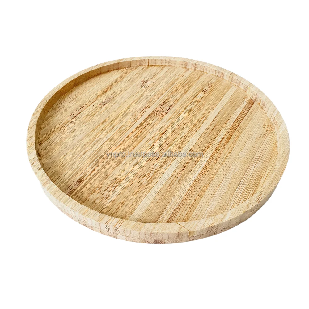 wholesale high quality home nature disposable bamboo plate