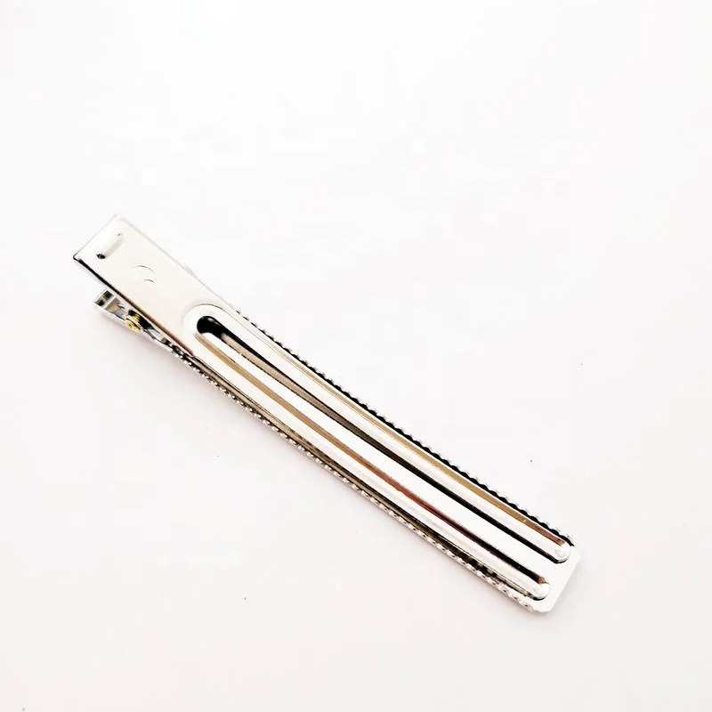 Manufacturers wholesale custom thick section material thick spring clamping force large 6CM double fork clip made in Guangdong