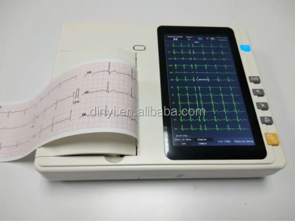 CE Certificated ECG Machine 6 lead ecg machine