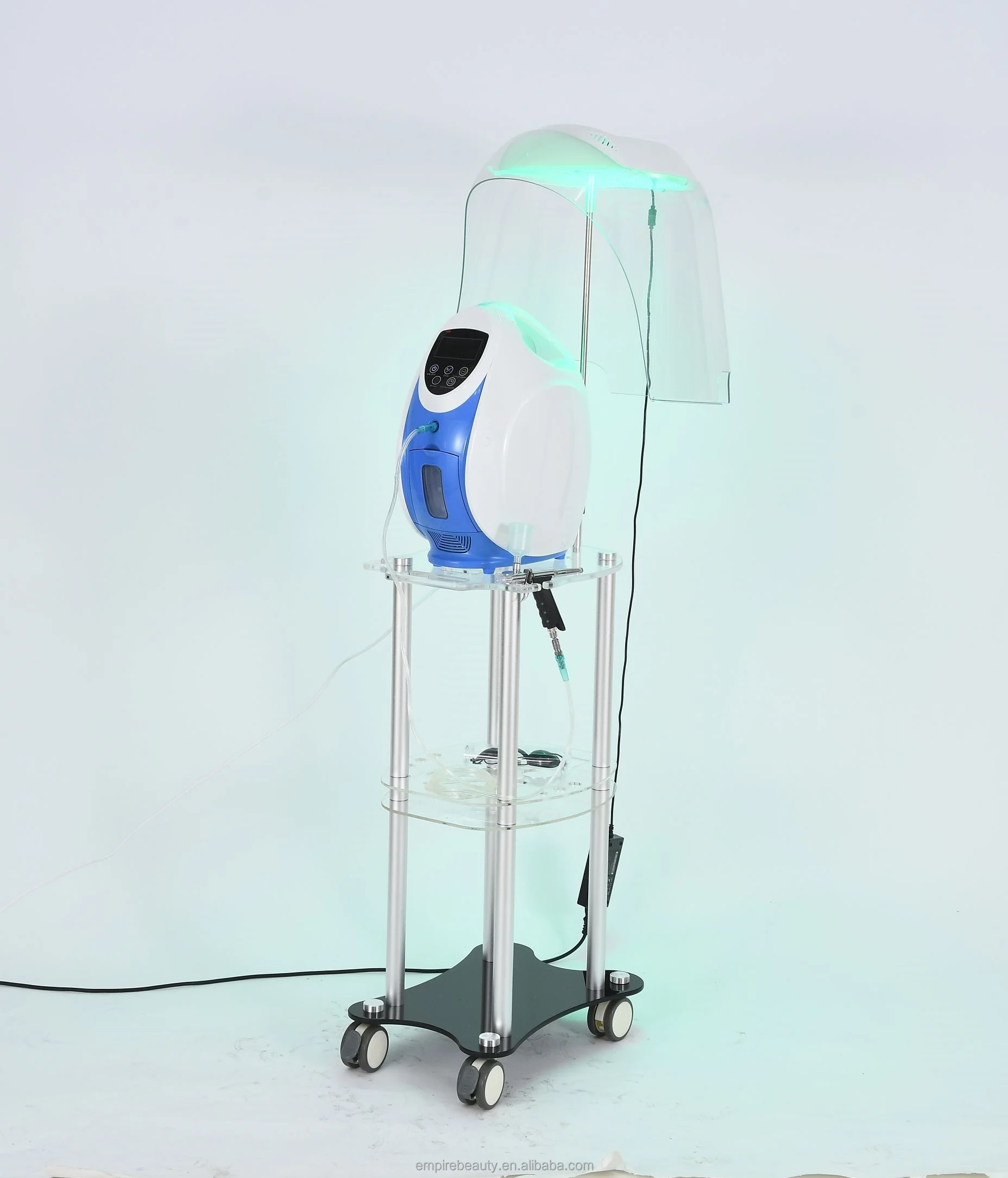 Korea O2toderm Machine Skin Tightening Oxygen Jet Facial Rejuvenation PDT LED Light Therapy Anti-aging Equipment