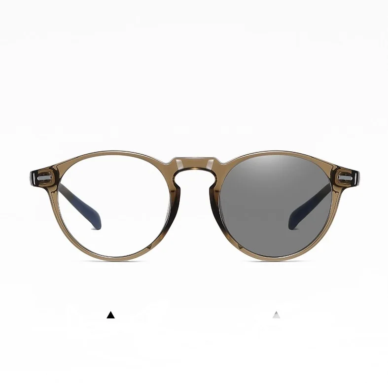 2021 Unisex New Anti Blue Light Glasses  Tr90 Protective  Outdoor Photochromic Computer Screen Glasses