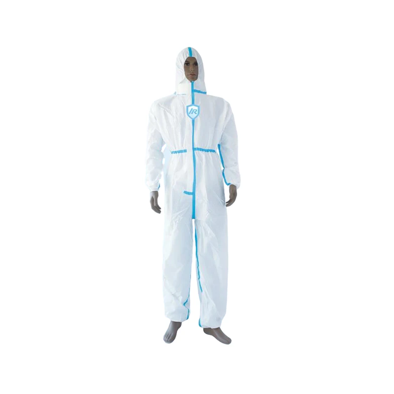 Disposable ppe isolation gown with non woven isolation gown
