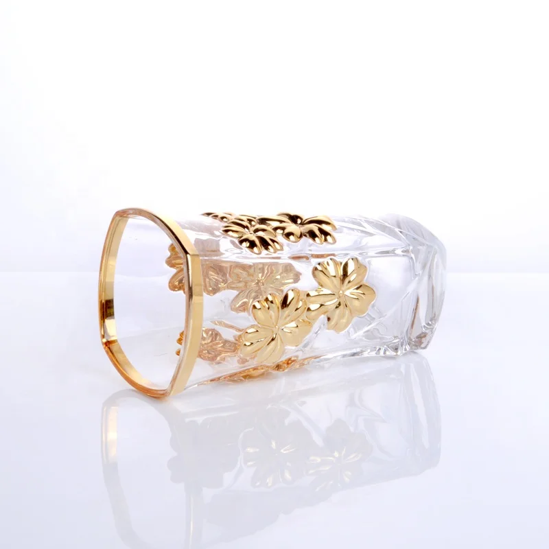 7 унций стакан + 1,4 л кувшин цветочный дизайн золотой 7 шт. питьевой набор, наборы воды
