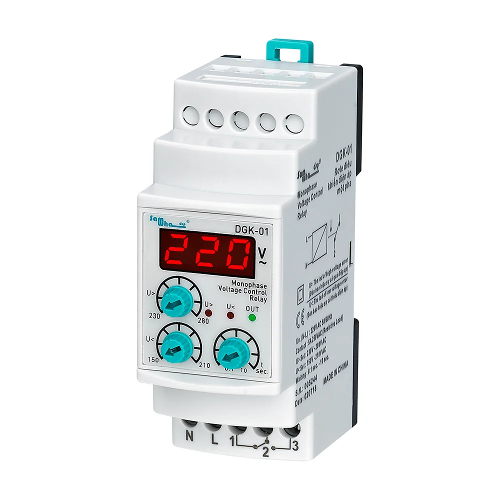 Samwha-dsp Dgk-01 ультра-Малый цифровой монофазные напряженной более под защитой Контроль напряжения реле SSR однофазный